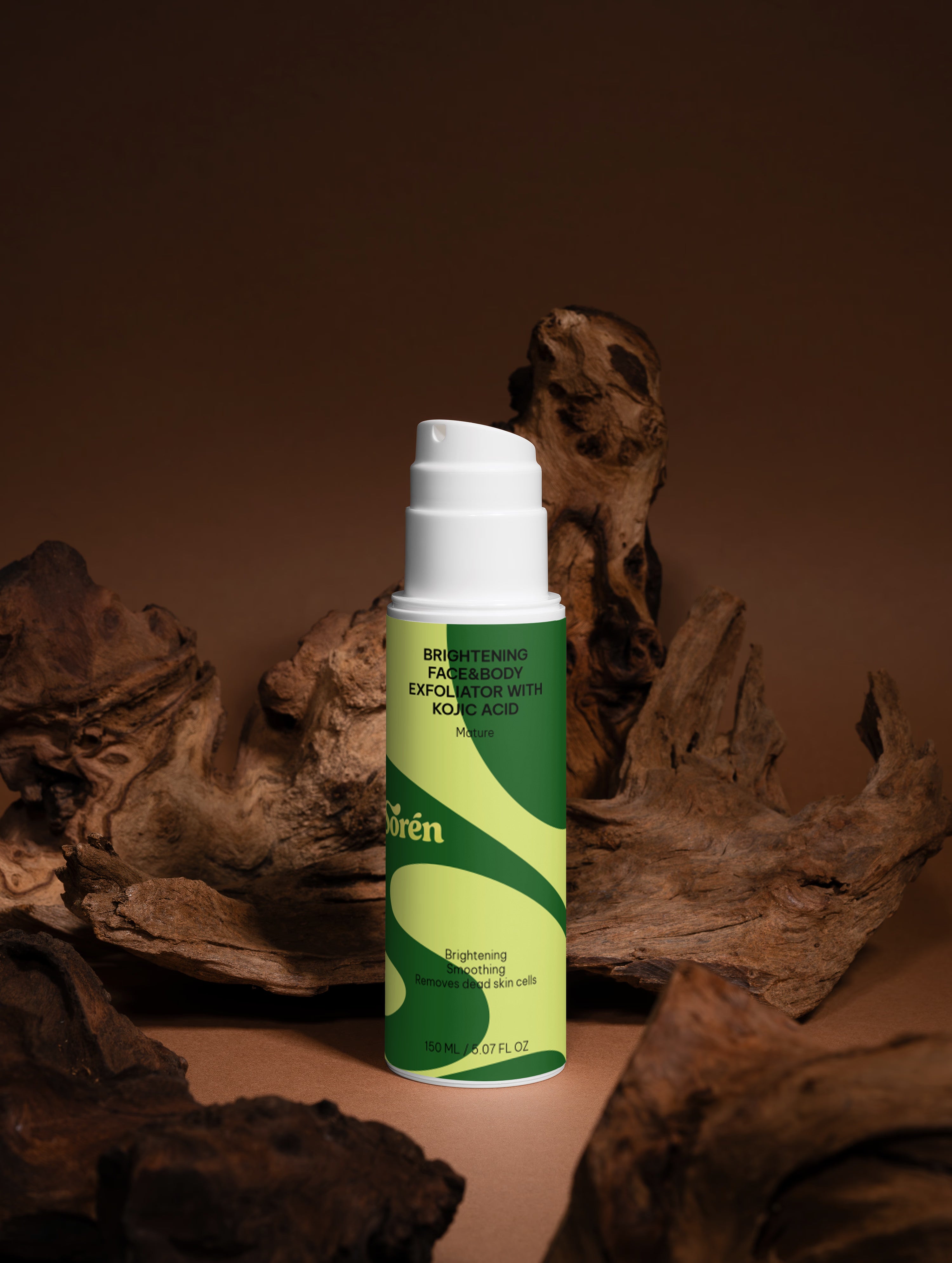 Brightening Face&Body Exfoliator with Kojic Acid