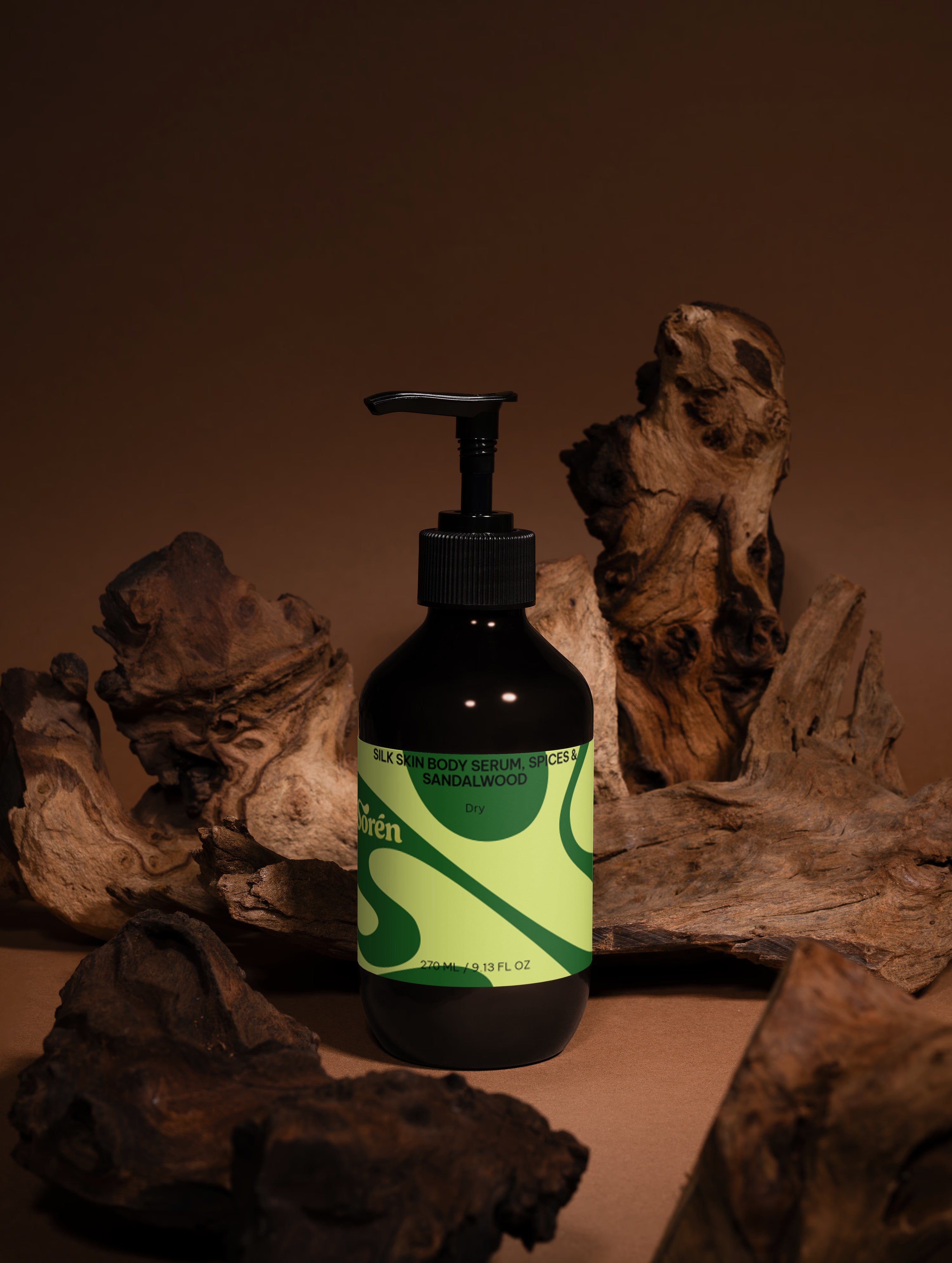Silk Skin Body Serum, Spices & Sandalwood