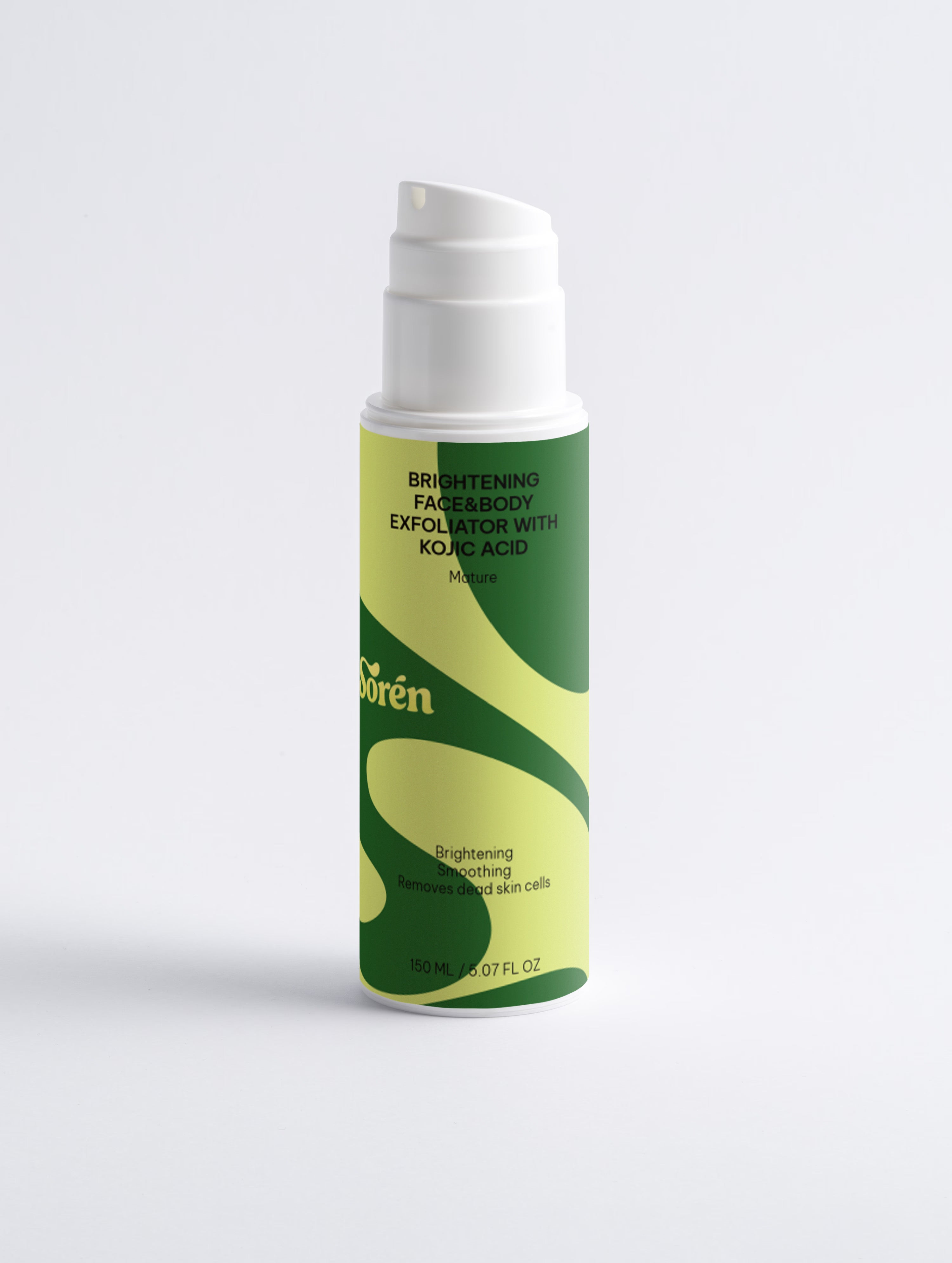 Brightening Face&Body Exfoliator with Kojic Acid