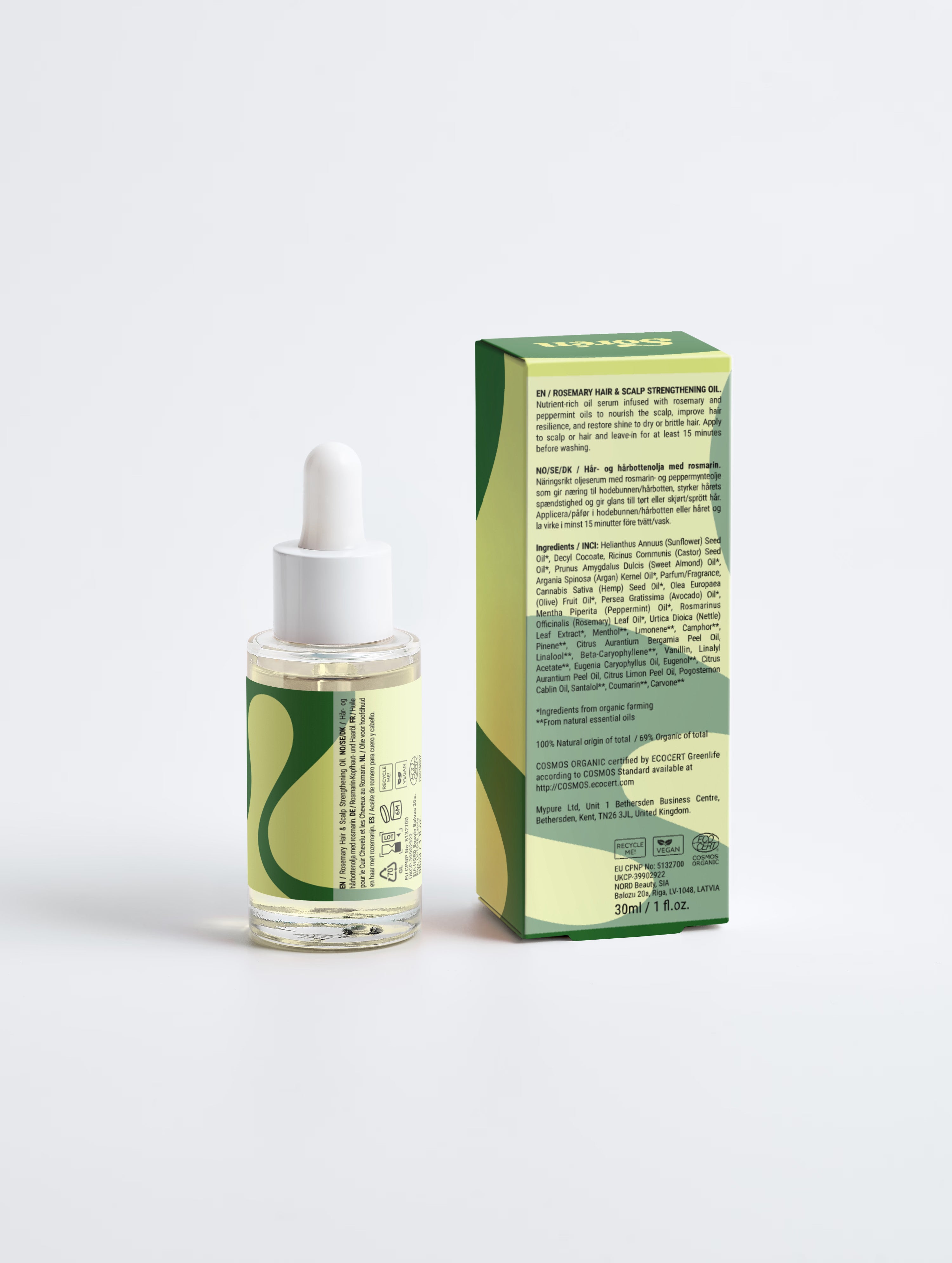 Rosemary Hair & Scalp Strengthening Oil