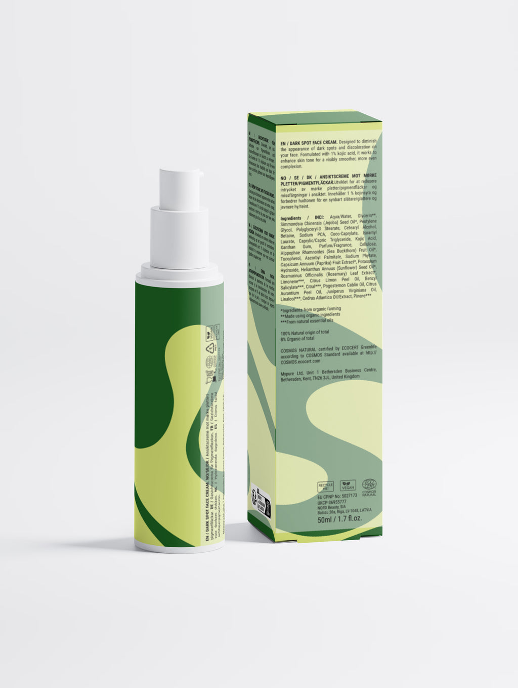 Dark Spot Face Cream with Kojic Acid