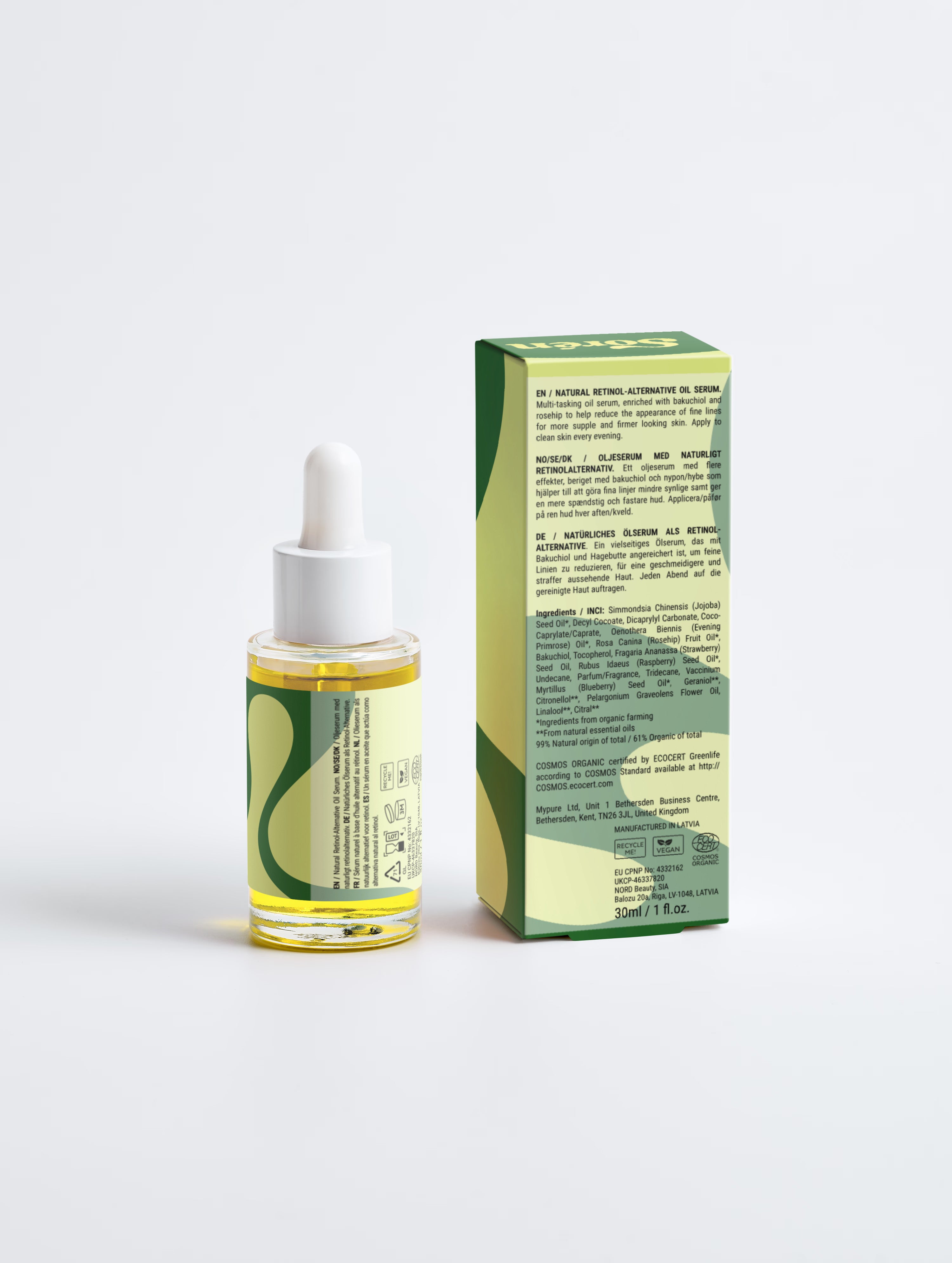 Natural Retinol Alternative Face Oil Serum