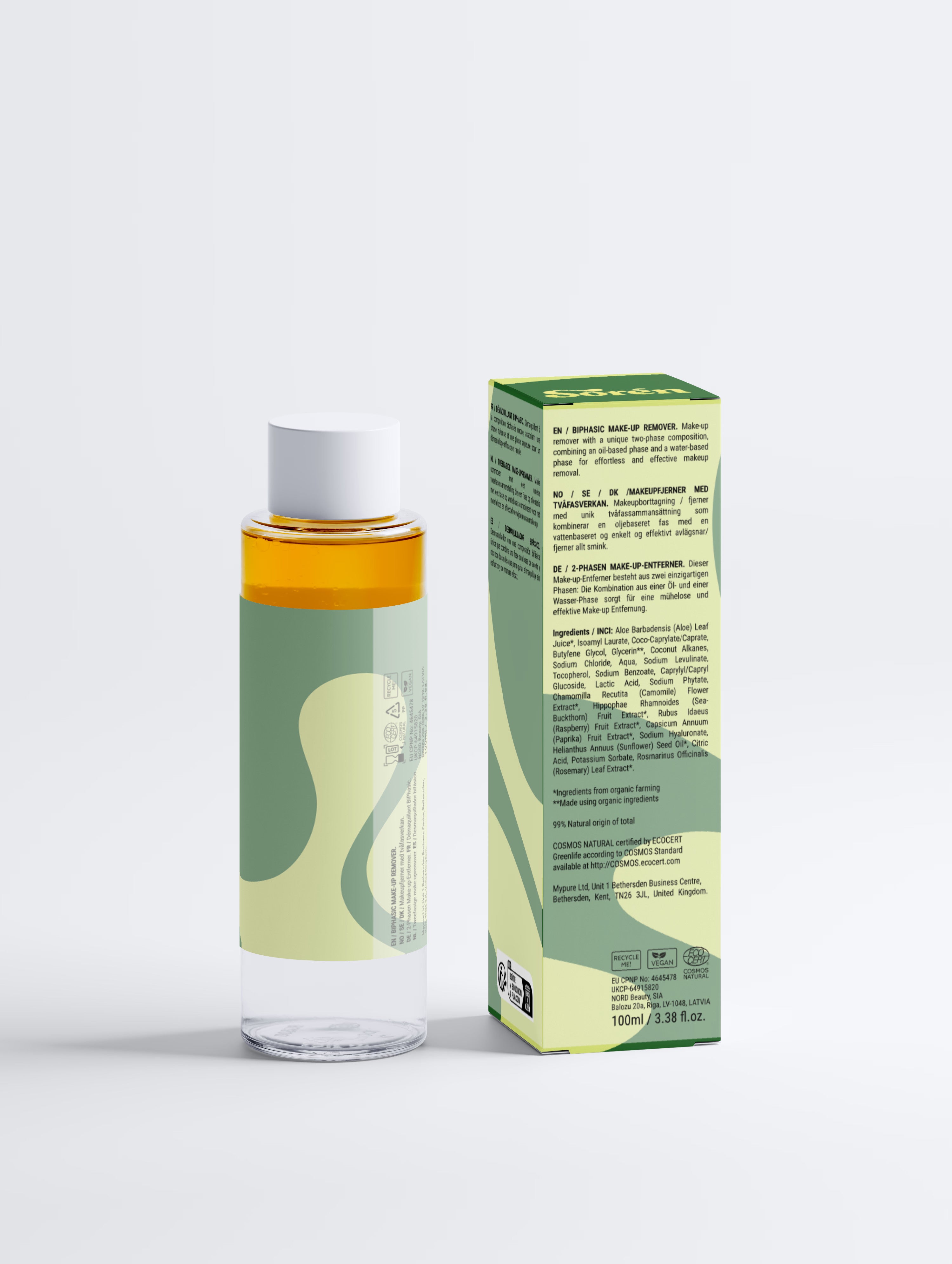 BiPhasic Face Make-up Remover, Fragrance Free