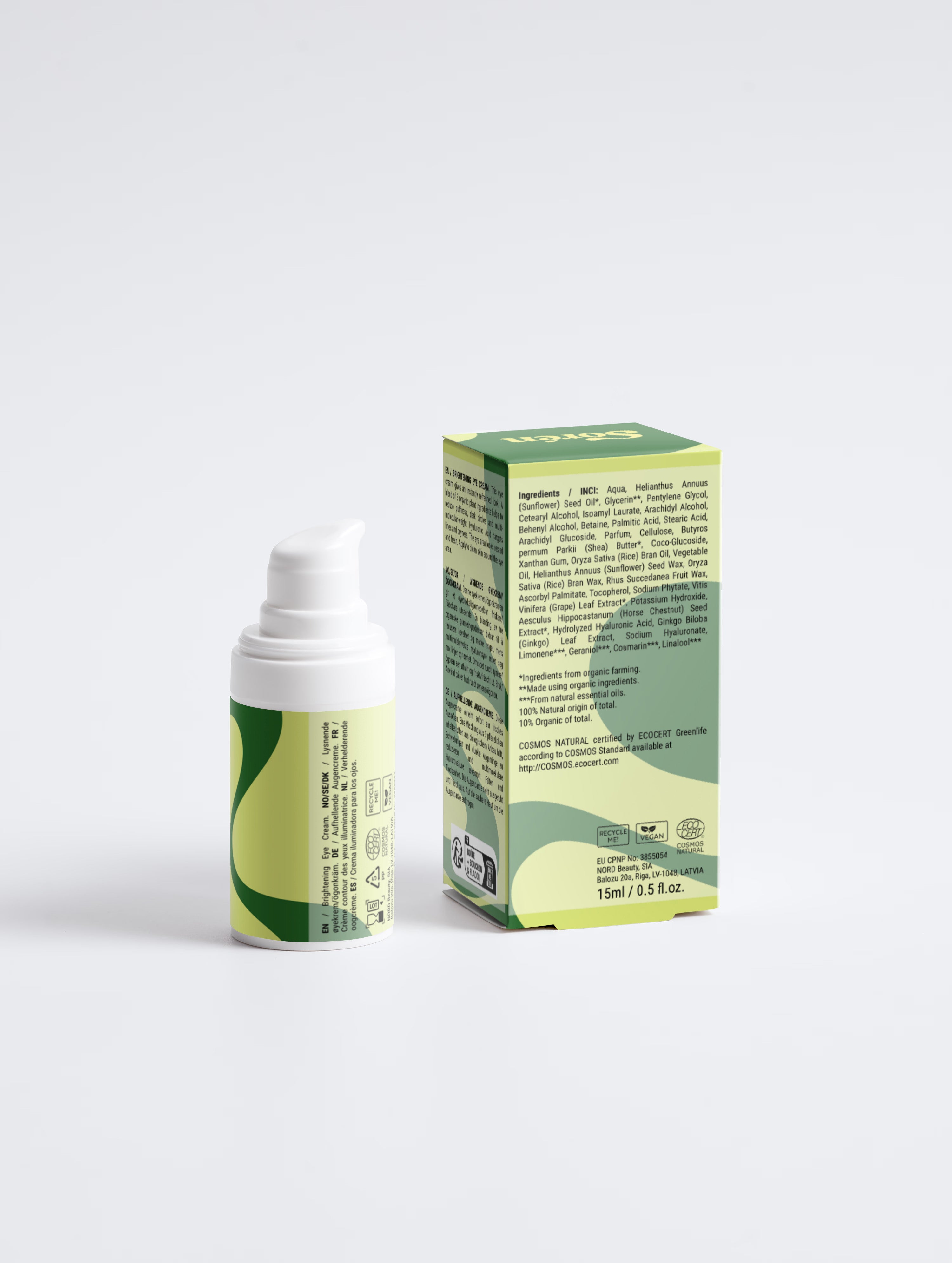 Face Brightening Eye Cream