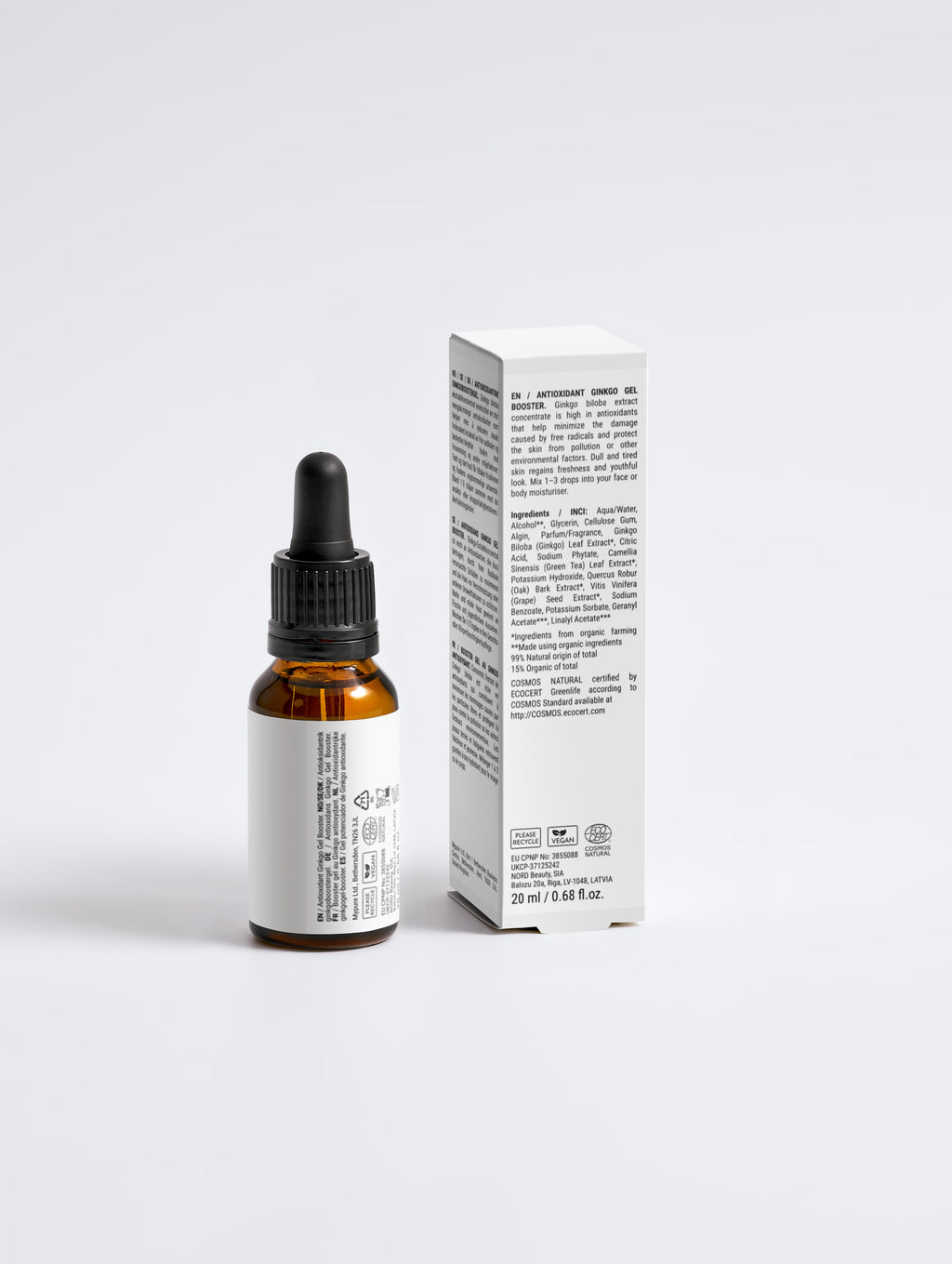 Antioxidant Ginkgo Gel Booster