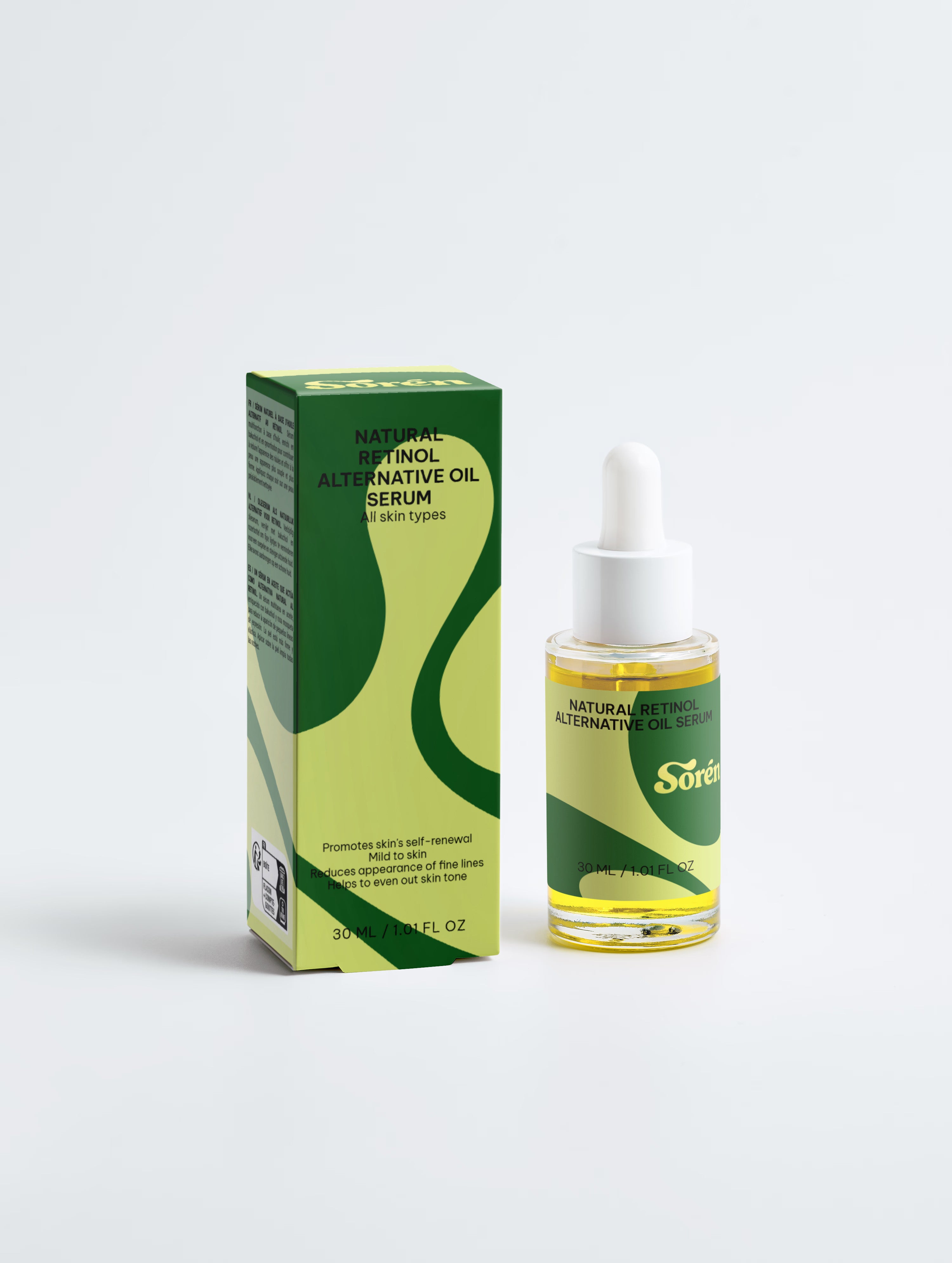 Natural Retinol Alternative Face Oil Serum