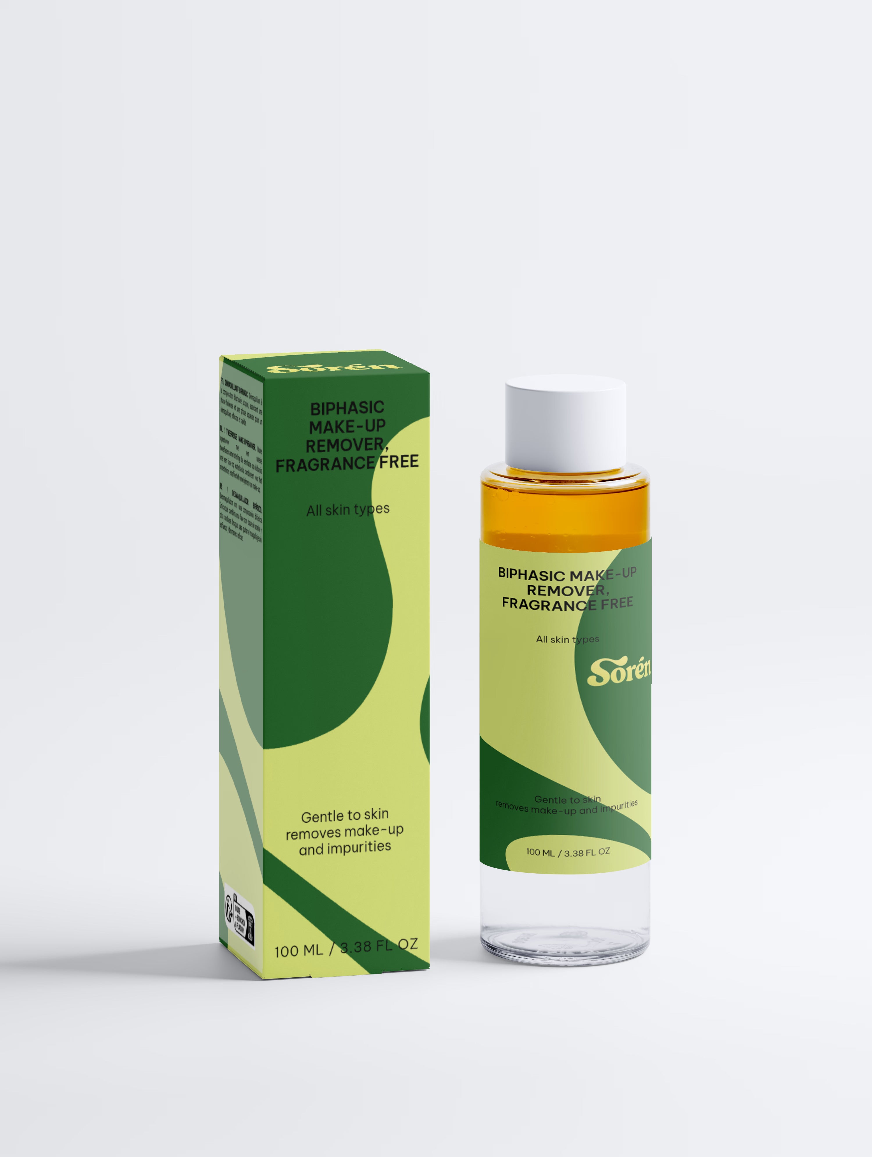 BiPhasic Face Make-up Remover, Fragrance Free